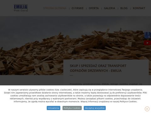 Emilia-odpadydrzewne.pl - biomasa skup