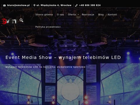 Emshow.pl - ekran led Wrocław