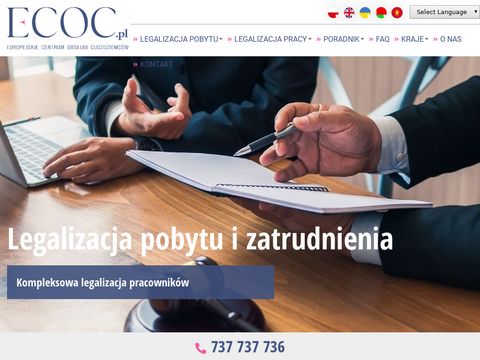 Ecoc.pl - legalizacja pobytu