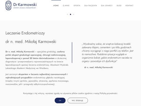 Drkarmowski.pl - centrum endometriozy
