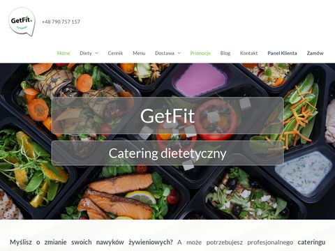 Getfit.waw.pl zdrowa dieta pudełkowa Pruszków