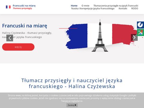 Francuskinamiare.pl - nauka francuskiego online