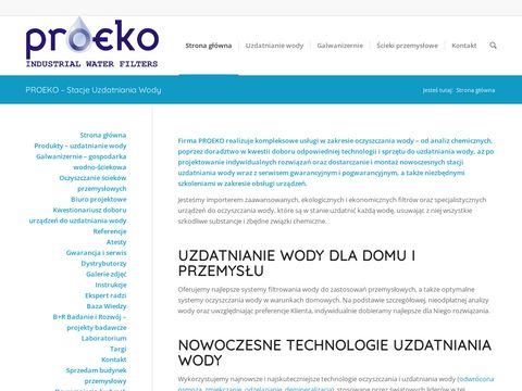 Proekojp.pl - dezynfekcja wody