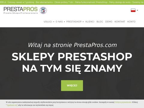 Prestapros.com sklepy PrestaShop