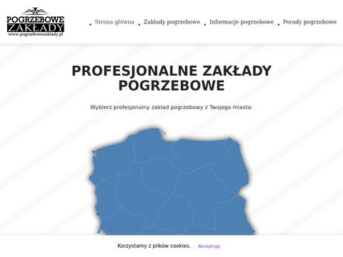 Pogrzebowezaklady.pl - portal funeralny