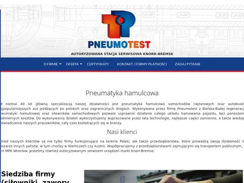 Pneumotest.com.pl regeneracja pneumatyki