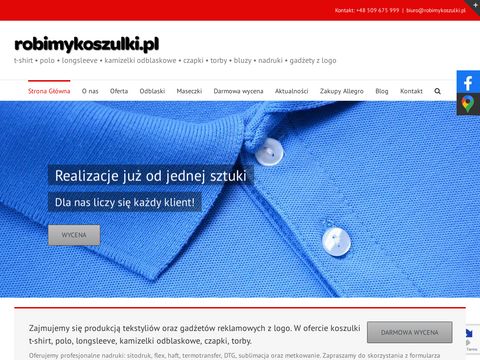 Robimykoszulki.pl - nadruk koszulki