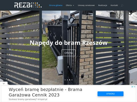 Rezbi.pl bramy garażowe Rzeszów