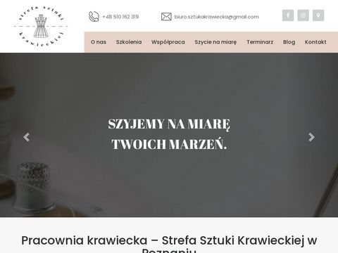 Sztukakrawiecka.pl - kurs konstrukcji odzieży
