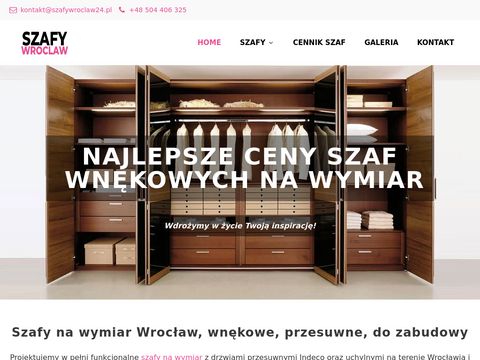 Szafywroclaw24.pl zabudowa wnęk