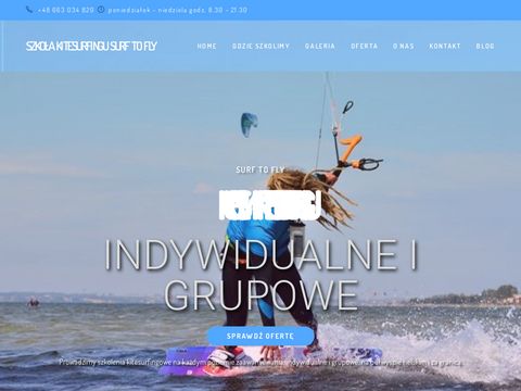 Surftofly.com - kursy kitesurfingu
