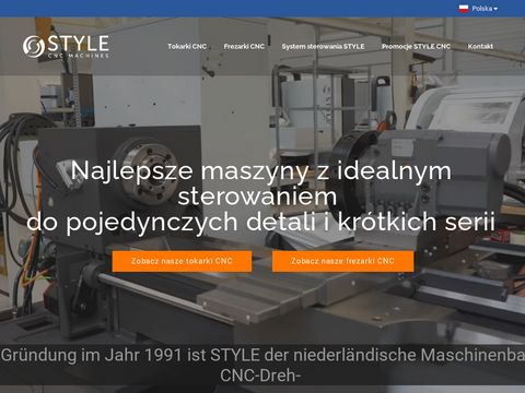 Stylecncmachines.pl obrabiarki CNC