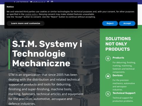 Stmech.eu S.T.M. Systemy i Technologie Mechaniczne