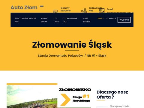 Stacjademontazuaut.pl złomowanie samochodów
