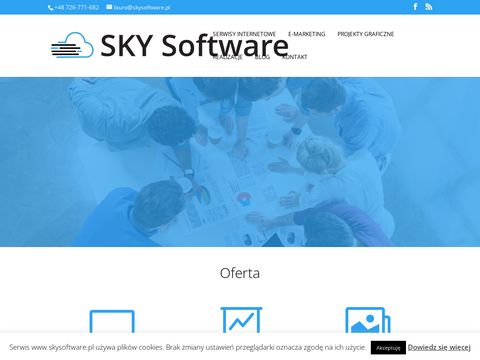 Skysoftware.pl wydruk wizytówek Rzeszów