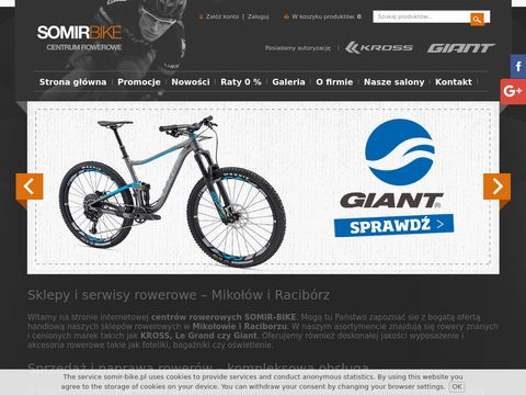 Somir-bike.pl serwis rowerów Mikołów