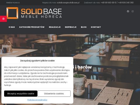 Meble do kawiarni - SolidBase