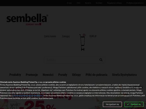 Sembella.pl - łóżka kontynentalne