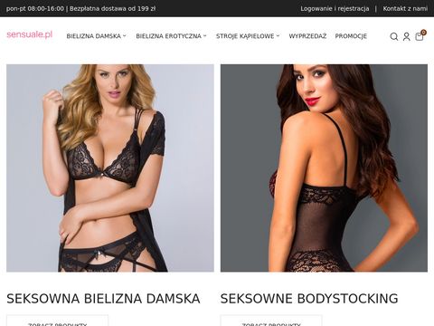 Sensuale.pl sklep z bielizną dla kobiet
