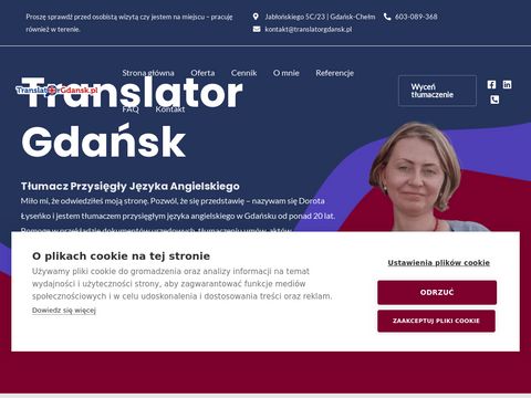 Translator.pl - tłumacz przysięgły Gdańsk