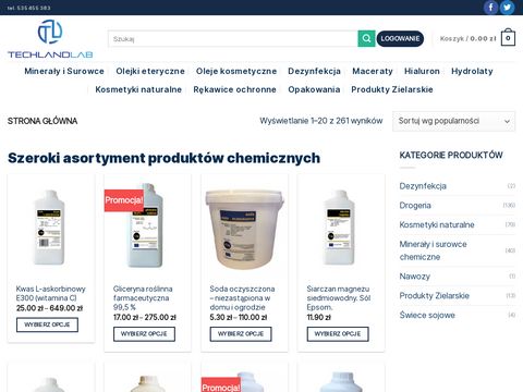 Techlandlab.pl produkty chemiczne