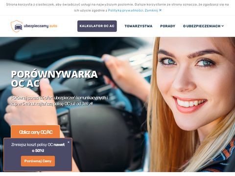 Ubezpieczamy-auto.pl - porównywarka ubezpieczeń