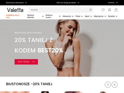 Valetta.pl - butik z bielizną online