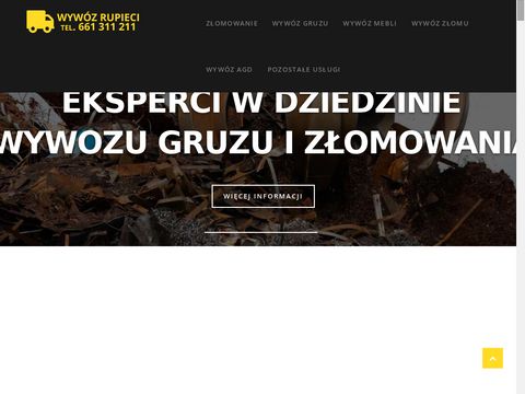 Wywozrupieci.pl - złomowanie pojazdów Warszawa