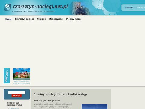 Czorsztyn-noclegi.net.pl - baza noclegowa