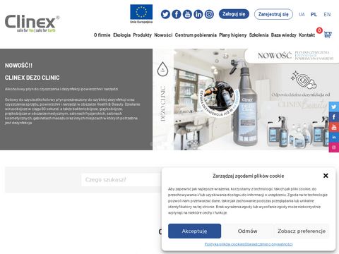 Clinex.com.pl profesjonalne środki czystości