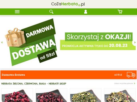 CoZaHerbata.pl - sklep z herbatami