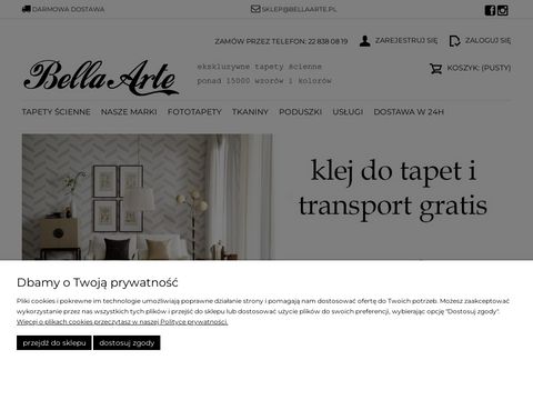Bellaarte.pl internetowy sklep z tapetami