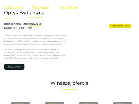 Best-vision.pl badanie wzroku Bydgoszcz