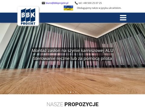 Bbbkprojekt.pl - producent rolet Warszawa