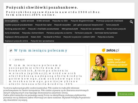 Blog.pozyczkabez.pl chwilówki bez BiK