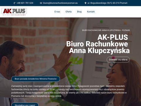 A.K-Plus biuro księgowe Poznań