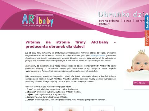 ARTbaby A. Dyba ekskluzywne ubranka dla dzieci