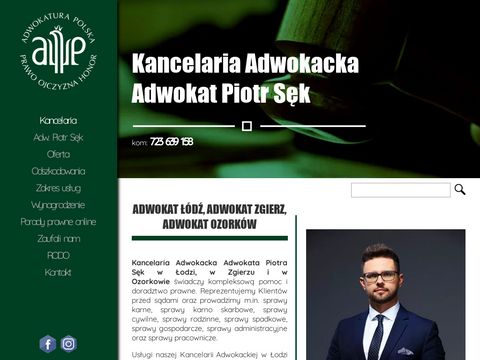 Adwokat-sekpiotr.pl dochodzenie odszkodowań Zgierz