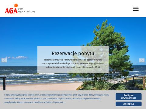 Aga.ustka.pl organizatorzy turnusów rehabilitacyjnych