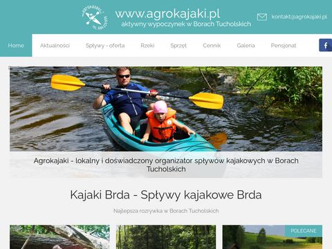 Agrokajaki.pl - spływy kajakowe