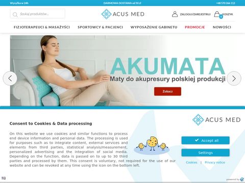 Acusmed.pl akcesoria dla fizjoterapeutów