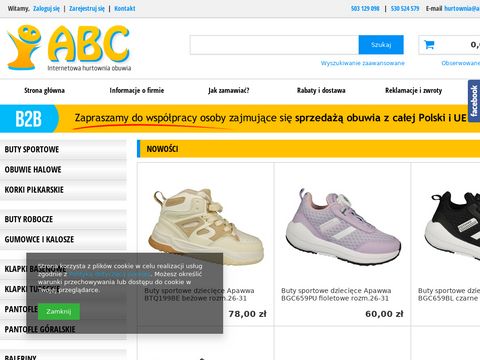 Abcobuwie.pl hurtownia butów