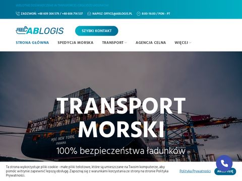 Ablogis.pl firma spedycyjna