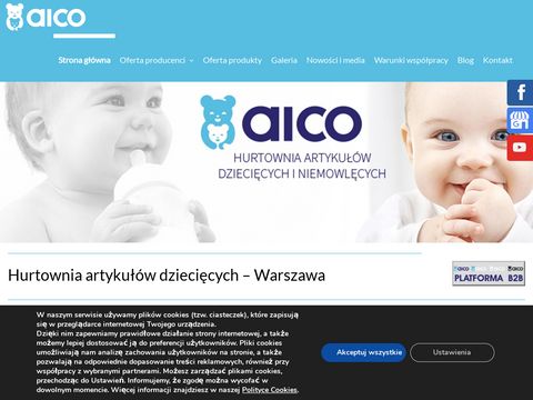Aico hurtownia artykułów dziecięcych