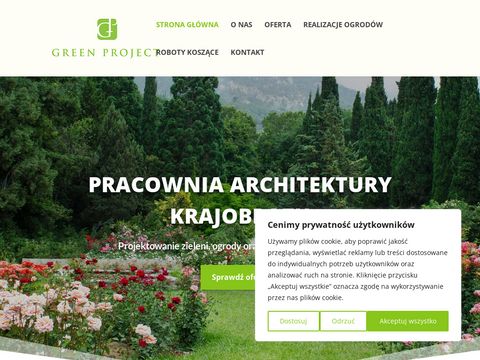 Greenproject.pl - zakładanie ogrodów