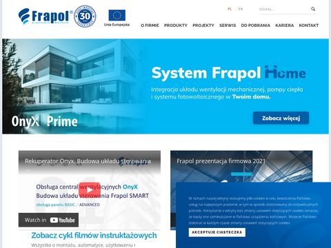 Frapol.com.pl systemy klimatyzacyjne
