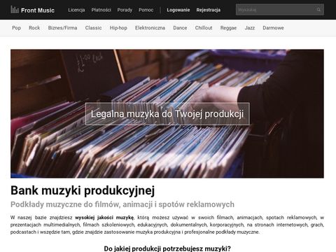Front-music.pl muzyka do filmów reklamowych