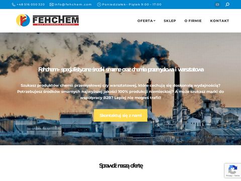 Smary plastyczne – oleje przemysłowe od FehChem