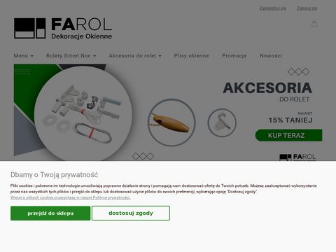 Farol.com.pl rolety Pabianice
