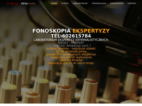 Fonoskopia.pl - ekspertyzy fonoskopijne